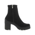 thumbnail image 2 of Bar III Womens Fallun Faux Suede Side Zip Ankle Boots, 2 of 3