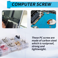 thumbnail image 6 of 280PCS Computer Screw Standoffs Set Kit M3 M3.5 M5 Screw for Hard Drive Computer Case Motherboard Fan Power Image,As shown, 6 of 8