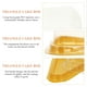 thumbnail image 4 of EeaseMX 40 Uds. Contenedores triangulares para cupcakes, cajas elegantes para cupcakes, cajas de plástico para postres, 4 of 7