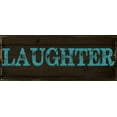 thumbnail image 2 of Greene, Taylor 14x8 Black Ornate Wood Framed with Double Matting Museum Art Print Titled - LAUGHTER 2, 2 of 4