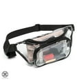 thumbnail image 3 of Luxtrada Clear Fanny Pack Waterproof Waist Bag Stadium Approved Clear Purse Transparent Adjustable Belt Bag for Women Men, 3 of 6