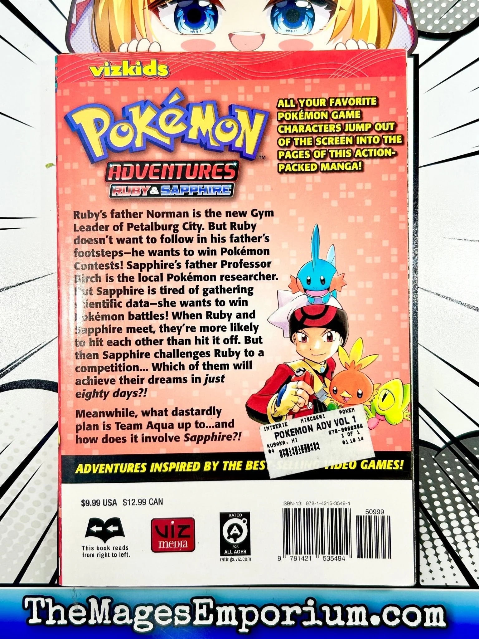 PokÃ©mon Adventures PokÃ©mon Adventures (Ruby and Sapphire), Vol