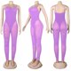 thumbnail image 3 of Monos sexys con tirantes para discoteca, monos para mujer, mono elegante de malla transparente para fiesta, mono ajustado, mono de una pieza con espalda descubierta fruncida, 3 of 5