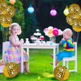 thumbnail image 4 of 12 globos redondos de papel de aluminio con diseño de tigre, leopardo, cebra, globo de helio, animales de la selva, suministros para fiestas infantiles, globos con estampado de vida silvestre para decoraciones de cumpleaños con temática de zoológico, telón de fondo, 12 pulgadas Sailing Electrónica, 4 of 4