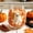 A, variant on Halloween Wine Glasses, Pumpkin Ghosts Stemless Wine Glasses, Transparent Glass Cup, Cute and Spooky Halloween Glass Cup for Fall Home Decor