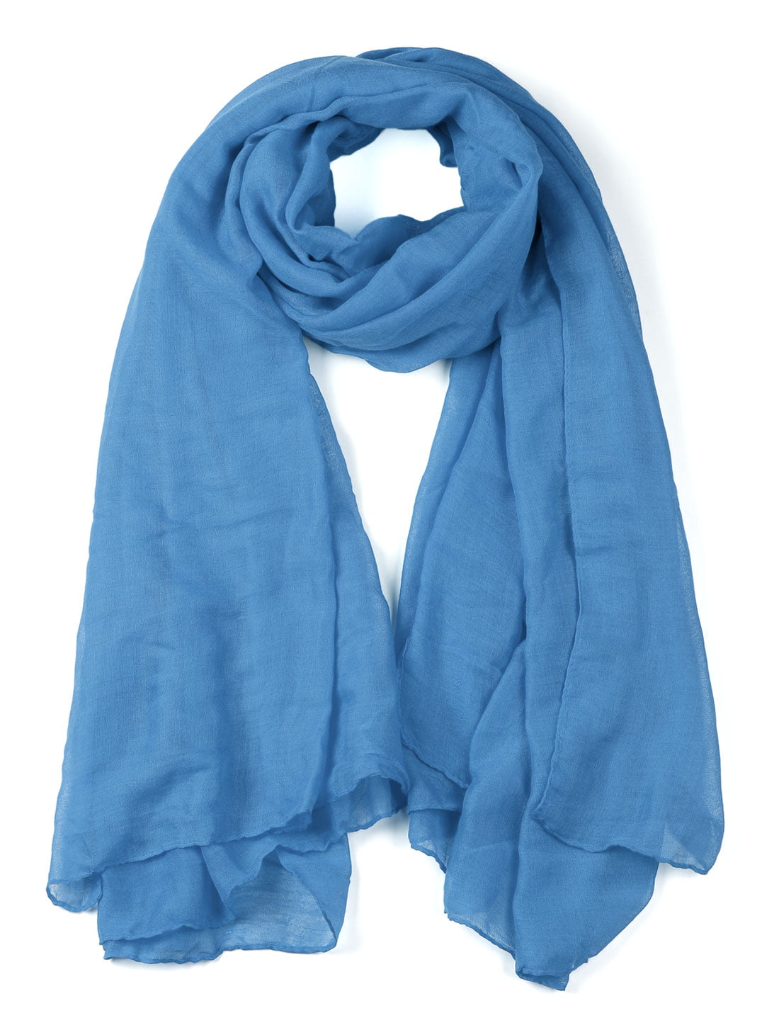 Soft Lightweight Long Scarves With Solid Color Shawl For Women Men ...