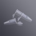 thumbnail image 2 of Tubo de microcentrífuga Sincero graduado de polipropileno con tapa a presión 0,5 ml natural 500 unidades, 2 of 4
