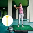 thumbnail image 6 of Uxcell 3.3 Inch Golf Tee, 10 Pack Plastic Golf Practice Tees Training Driving Range Tee, Yellow, 6 of 6