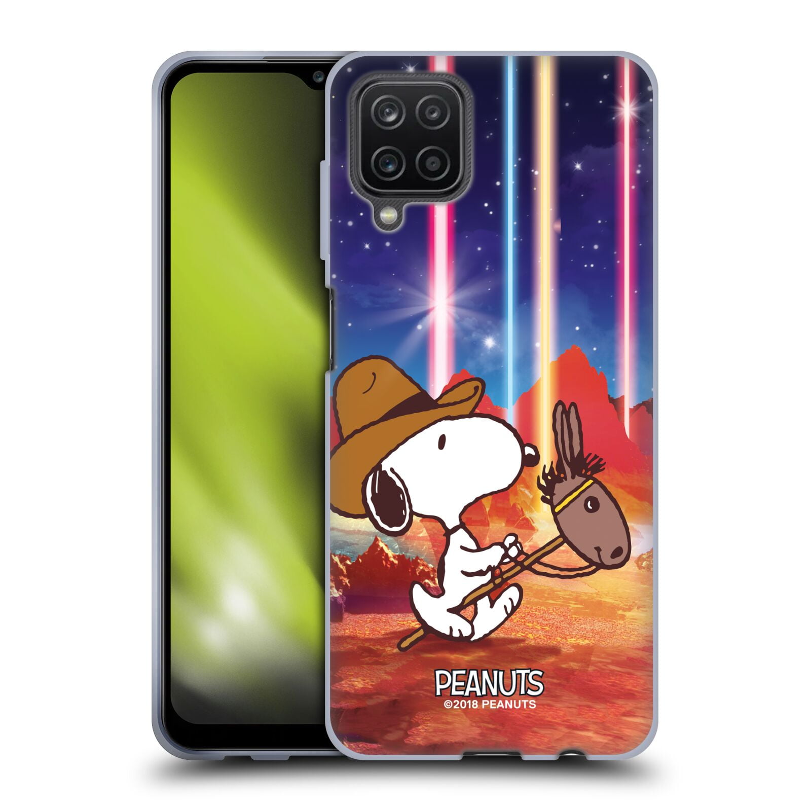 Head Case Designs Officially Licensed Peanuts Snoopy Space Cowboy Nebula Horse Riding Soft Gel Case Compatible With Samsung Samsung Galaxy A12 Walmart Com