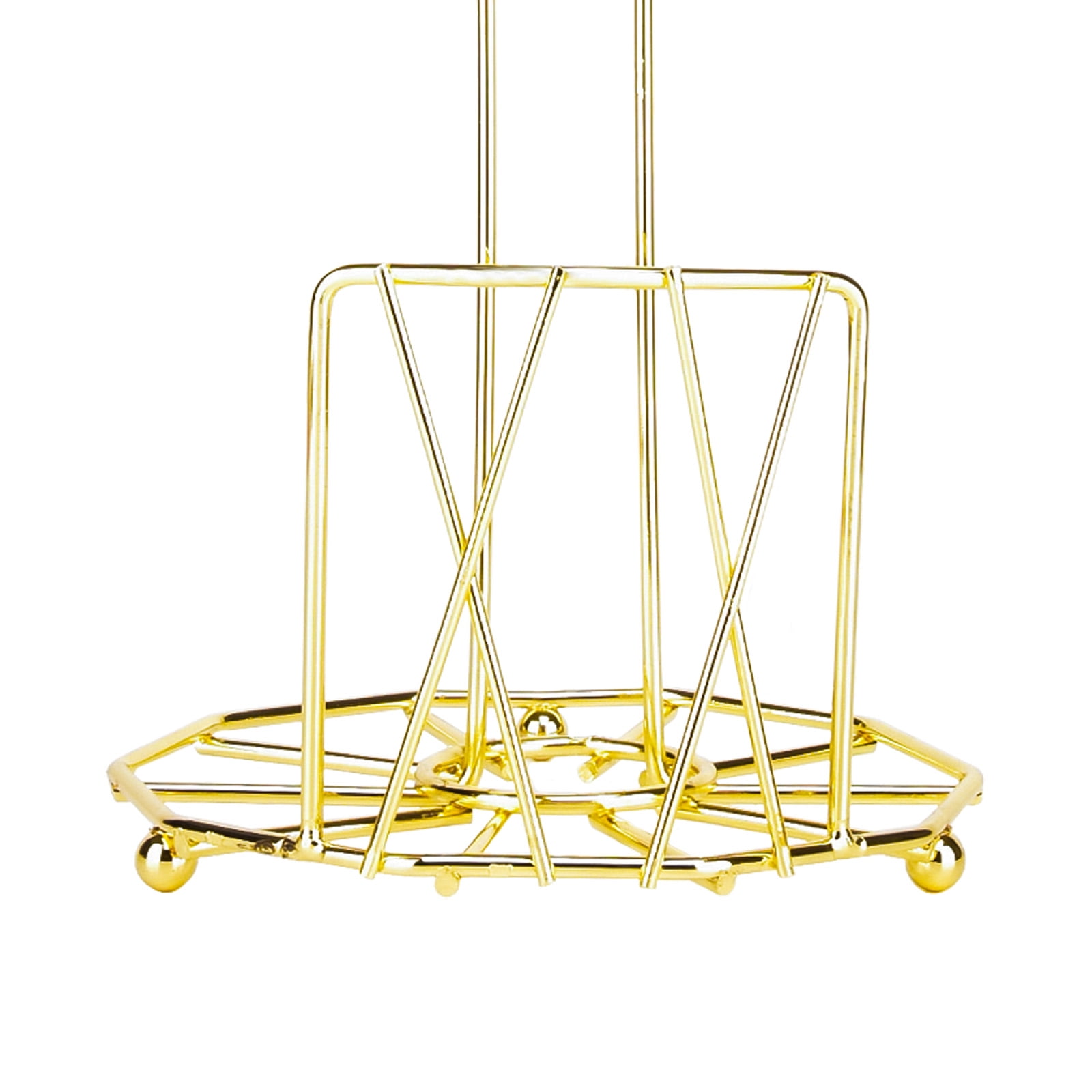 Gold Paper Towel Holder Countertop Dispenser DEPTHOT Stainless Steel