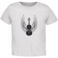 thumbnail image 1 of Winged Violin White Toddler T-Shirt, 1 of 1