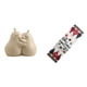 thumbnail image 1 of Adorno De Sujetalibros De Cerámica Con Forma De Pera Abrazable De Fina Mano De Obra Y Camino De Mesa Navideño, Bufanda De Tocador, Mantel De árbol De Navidad Reutilizable De Temporada Para, 1 of 8