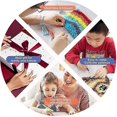 thumbnail image 2 of Latch Hook Kit,diy Crochet,20.4 X 14.9 Inch Two Alpacas For Beginners, 2 of 3
