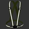 thumbnail image 5 of Aosijia Reflective Vest Running Gear 2 Pack High Visibility Adjustable Safety Vest for Night Cycling Hiking Jogging Dog Walking, 5 of 10