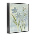 thumbnail image 2 of Stupell Industries Contemporary Blue Petals Contour Black Framed Giclee Art, 11 x 14, by Kim Allen, 2 of 8