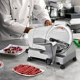 thumbnail image 3 of Wechef 10" Commercial Meat Slicer 240W 530RPM Electric Cheese Deli Food Slicer Stainless Steel Blade Veggies Cutter, 3 of 9