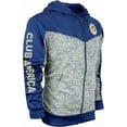 thumbnail image 2 of Icon Sports Club America Full Zip Hoodie, Gray/Blue, 100% Polyester, YS-XXL, 2 of 5