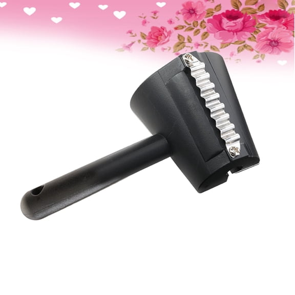 Clispeed Stainless Steel Kitchen Utensils for Cutting Fruits and Vegetables Carrot Shred Slicer with Black Color