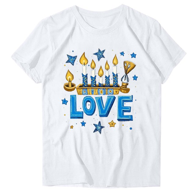 Blusas de Manga Corta para las Mujeres Divertida Impresión Cuello Redondo Camiseta Vintage, Blusas de Primavera para las Mujeres