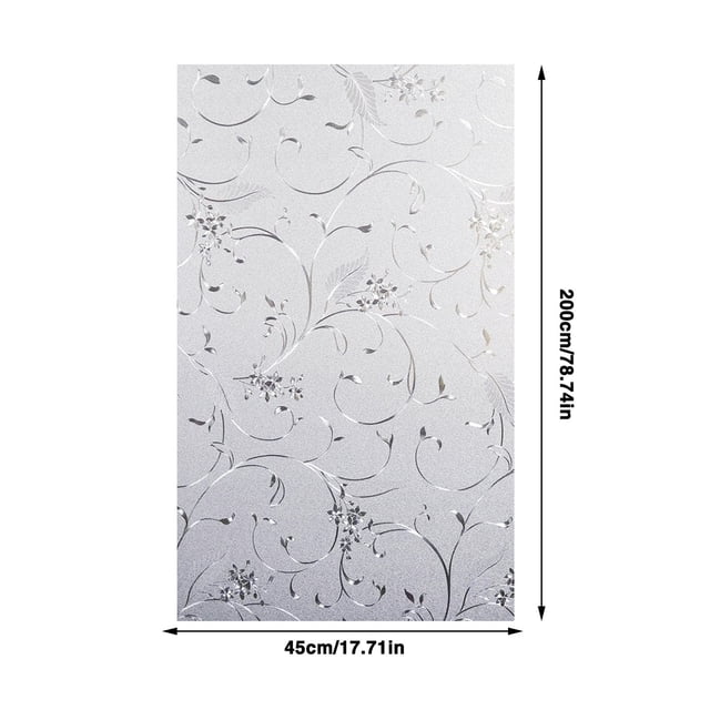 Office Light Window Window Privacy One Static Way Glass Transmitting Stickers Glueless Horizontal Home Wall Stickers