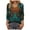 Dark Green, variant on YDFCWXW Womens 3/4 Sleeve Shirts V Neck Fall Winter Blouses Print Tunic Tops Dark Green, M