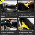 thumbnail image 2 of sweethay Automoción decorativa y accesorios amarillo 30*100cm sweethay CZ8467-72B, 2 of 6