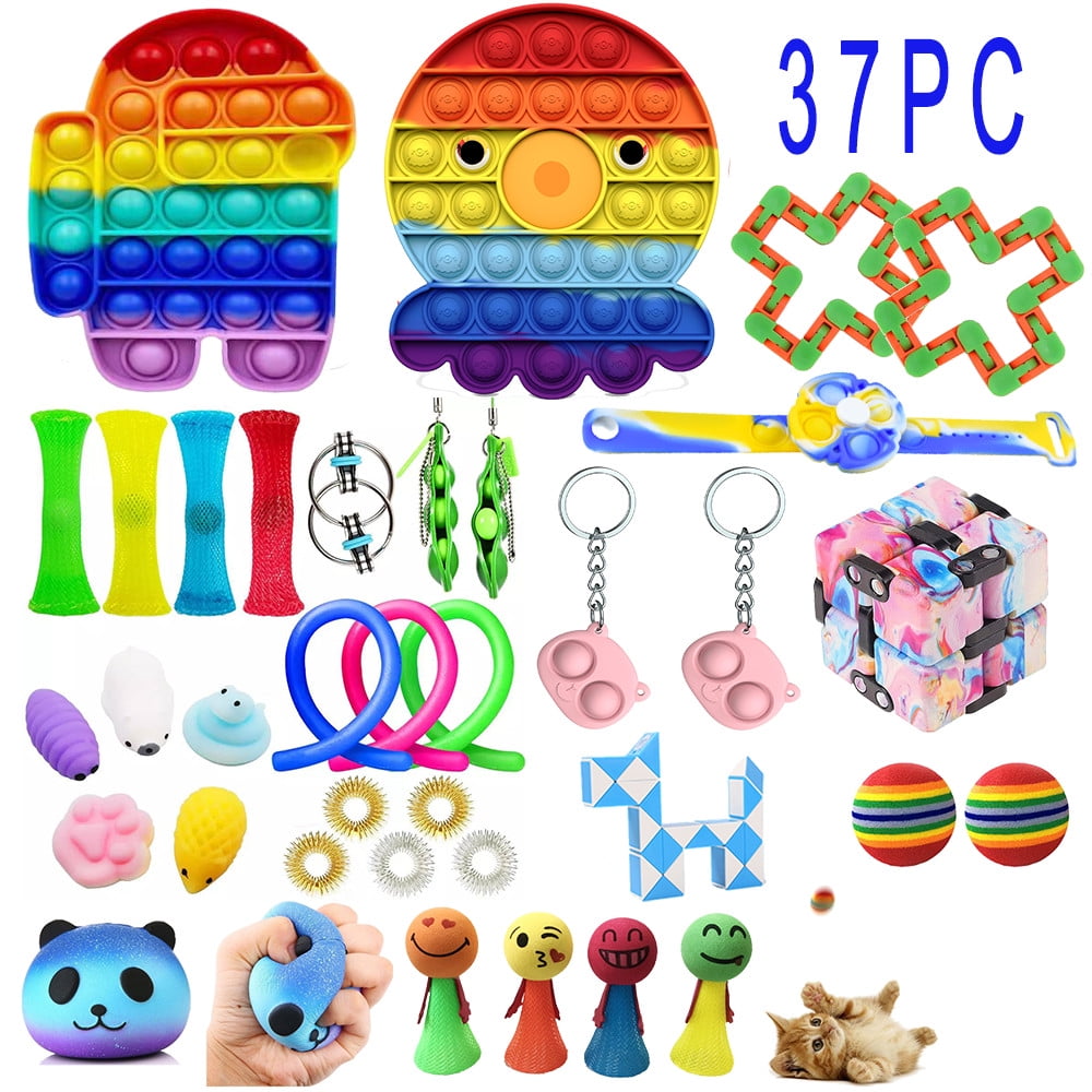 37 Pcs Decompression toys Special Toys Assortment for Birthday Party  Favors, Classroom Rewards Prizes - Walmart.com