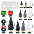 thumbnail image 2 of Set de árboles de Navidad Iceyyyy Artificial Mini, 56 unidades, 2 of 7