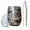 White-3, variant on Camouflage 12oz Stainless Steel Insulated Wine Tumbler with Lid and Straw – Double Wall Vacuum Mug for Hot & Cold Drinks, 304 Steel Interior, Sweat-Free Design