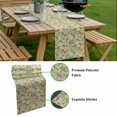 thumbnail image 5 of Yellow Rose Table Runner - 108 Inch Long, Kitchen Dining Table Runner Dresser Scarves, Farmhouse Romantic Botanical Floral Flowers Farmhouse Decor for Coffee Tables Wedding Party Banquet, 5 of 8