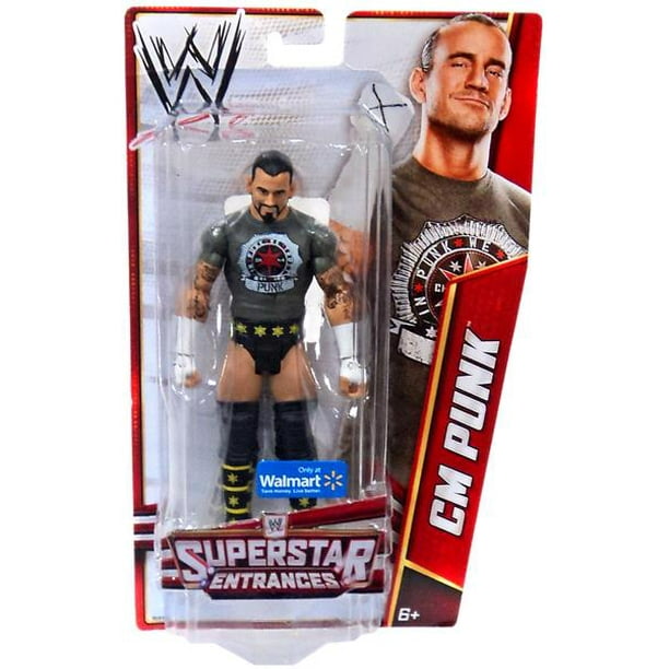 Wwe Cm Punk Figure With T Shirt Walmart Com