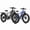 Black+Blue, variant on Aipas M2 Max Electric Mountain Bike for Adults, 26"x4" Fat Tire, 750W Rated Motor, 48V 17.5Ah, 85 Miles ,Hydraulic Disc Brakes, Air Suspension, SGS UL 2849 Certification, Class 3