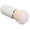 White, variant on Rupoun Portable Capsule Nail Dust Brush Retractable Artificial Fiber Face Powder Makeup Brush for Blush and Contour, White (3.15 in / 8 cm), Compact Cosmetic Applicator