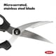 thumbnail image 3 of Tijeras para aves de corral OXO Good Grips con resorte, negras, 3 of 7
