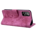thumbnail image 3 of for Samsung Galaxy A53 5G Wallet Case, Embossed Floral Cute Cat PU Leather Folio Flip Shockproof Protective with ID Credit Card Slots Holder Magnetic Cover for Samsung Galaxy A53 5G,Rose, 3 of 10
