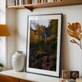 thumbnail image 5 of Untitled - Los Angeles Oregon Photography Waterfall Autumn Nature Forest Landscape Scenic Woods Black Framed Wall Art Print 16 x 24 inches, 5 of 8
