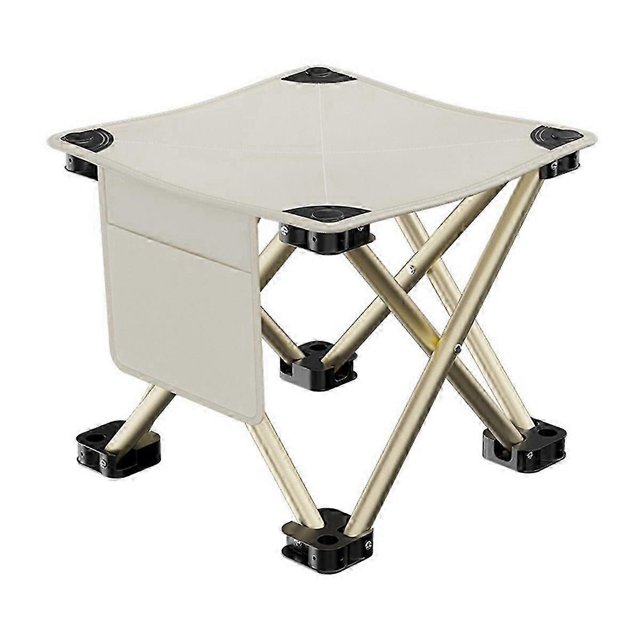 Outdoor Picnic Mazar Foldable Stool Portable Fishing Chair Chair Chair Stool 23x28x28cm