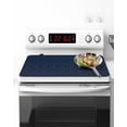 thumbnail image 2 of Stove Top Covers for Electric Stove, Navy Blue Kitchen Glass Ceramic Electric Cooktop Covers 28.5''x20.5'', HeatResistant Oven/Countertop/Dishwasher Protector, 2 of 3