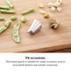 thumbnail image 5 of Wosthever Fingertips Protector Stainless Steel Hands Protection Peanut Cooking Tool Multi-purpose Safe Guard for Kitchen Restaurant Type3 NO3, 5 of 6