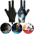 thumbnail image 5 of BLEEUS Left Hand Billiard Glove 3 Finger Snooker Cue Sport Glove Billiard Pool Glove(c) Sporting Supplies (C), 5 of 10