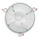 thumbnail image 5 of Replacement Blade + 16Oz Cup Set compatible with , Replacement Parts Compatible with 250W MB1001 Blender, 5 of 5