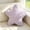 J, variant on Gingham Five Pointed Star Throw Pillow, Plaid Star Shaped Decorative Cushion, Soft Checkered Star Pillow for Sofa, Bedroom, Nursery Room Home Decor & Gift Purple