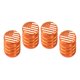 thumbnail image 5 of Tapa de válvula de bicicleta Sunnimix 4pcs Aleación naranja, 5 of 8