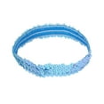 thumbnail image 2 of Blue Headband for Women Ladies Carnival Gala Stage Accessories Sequin Headband Hair Clip, 2 of 6