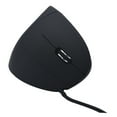 thumbnail image 3 of RENACLIPY Gaming Vertical Mouse Black Plastic for Office Work 1Pack, 3 of 8