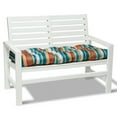 thumbnail image 5 of Classic Accessories Water-Resistant Indoor/Outdoor Bench Cushion Santa Fe Stripe 42"W x 18"D x 5"T, 5 of 8