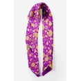 thumbnail image 2 of Bimba Purple Mandala & Paisley Printed Pure Silk Scarf For Hair Neck Head Bandanas For Women 40 x 80 Inches, 2 of 6