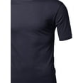 thumbnail image 3 of FashionOutfit Men's Basic Solid Various Color Crew Neck Short Sleeves Tee, 3 of 3