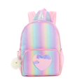 thumbnail image 1 of Mochila para niños, mochila de arcoíris para niña, mochila de unicornio de gran capacidad para niños, mochila de dibujos animados para niña, mochila de princesa pequeña para niña, 1 of 5