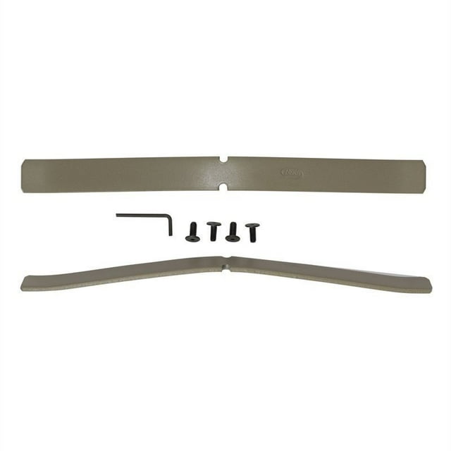 Bush Business Furniture ProPanels Single Panel Foot Kit in Taupe
